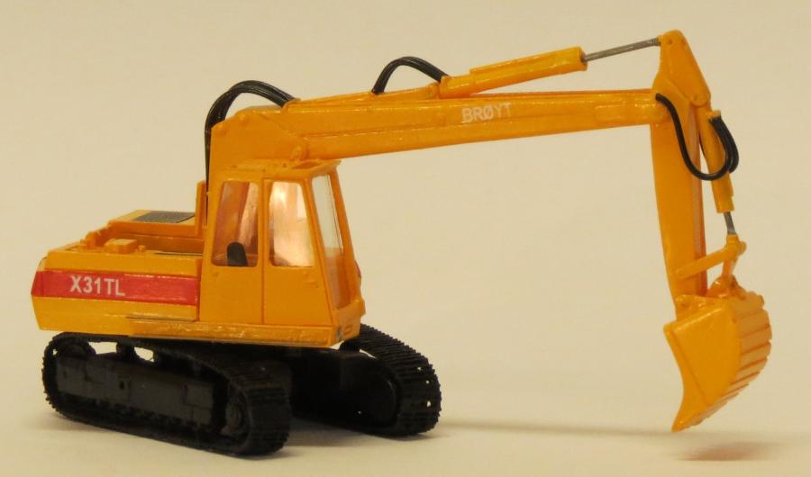 High Quality Resin KIT Details about   1/50 Excavator Broyt X31 wheels version 