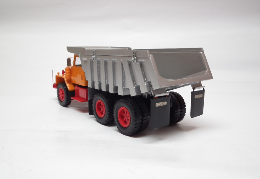 Resin 1/50 Sicard T-6456 Dump Truck Ready Made by Fankit Models 