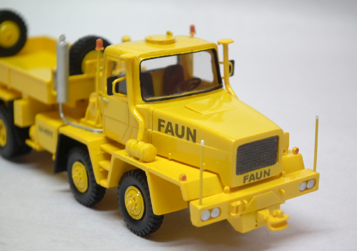 Handbuilt resin model 1:87 Faun HZ 46.40/49 8x8 
