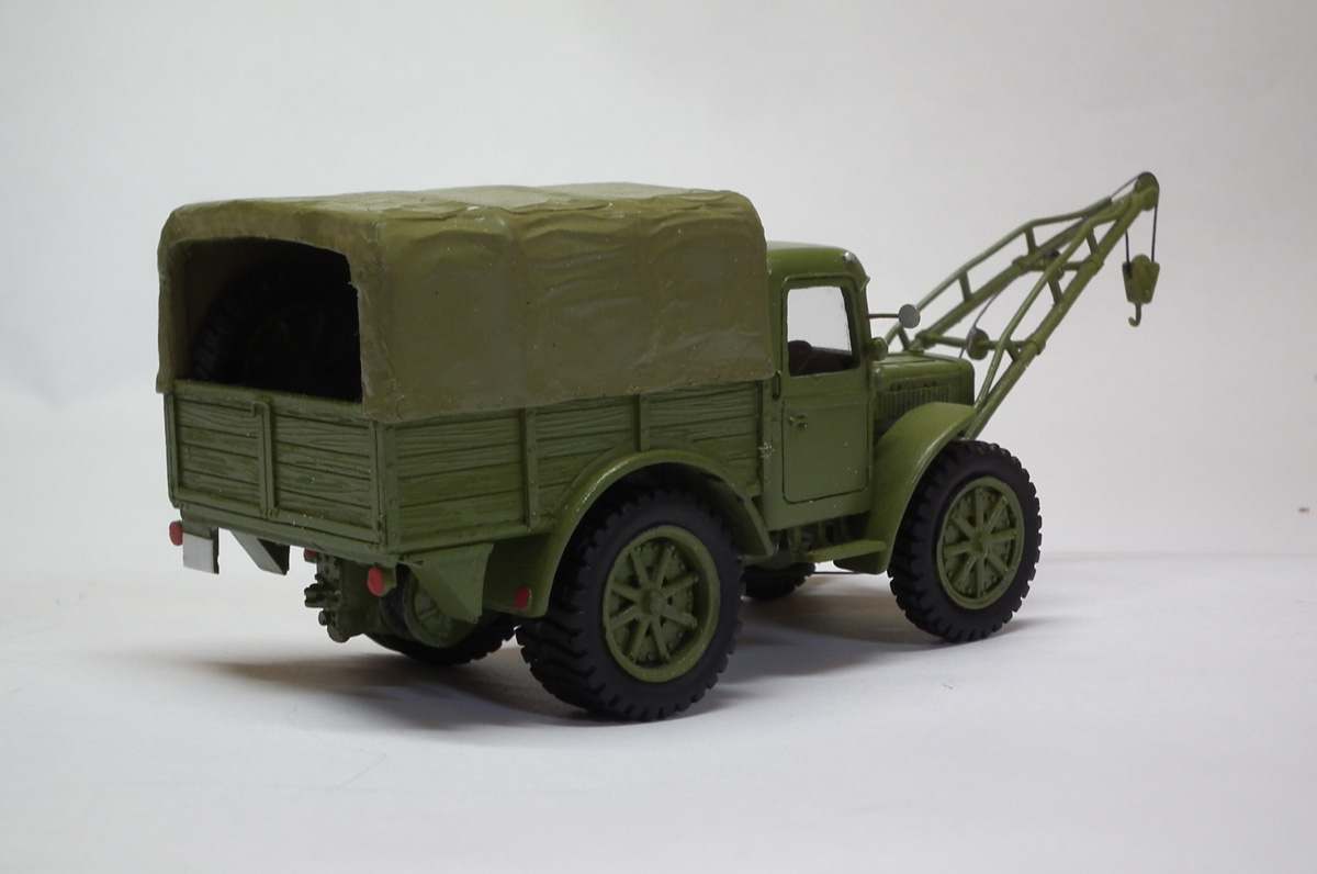 scale 1:72  Breda 41 Heavy Tractor 4x4 Recovery Resin KIT 