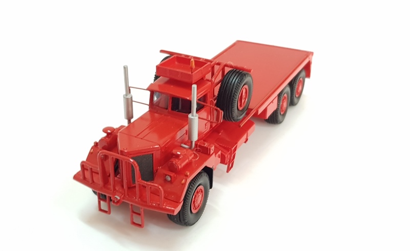 Ready Made Resin Model Details about   HO 1/87 Kenworth 993 COE Oilfield Blue 